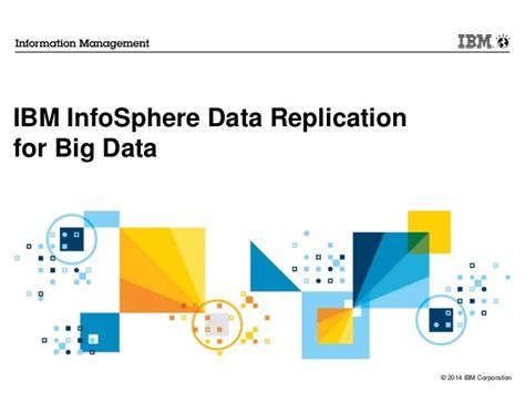 ibm infosphere data replication iidr.